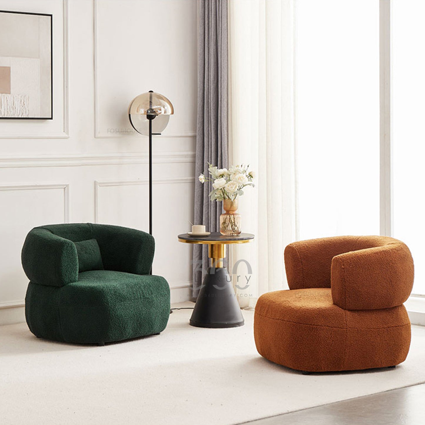 Fauteuil MAYVA – Élégance et Confort Haut de Gamme