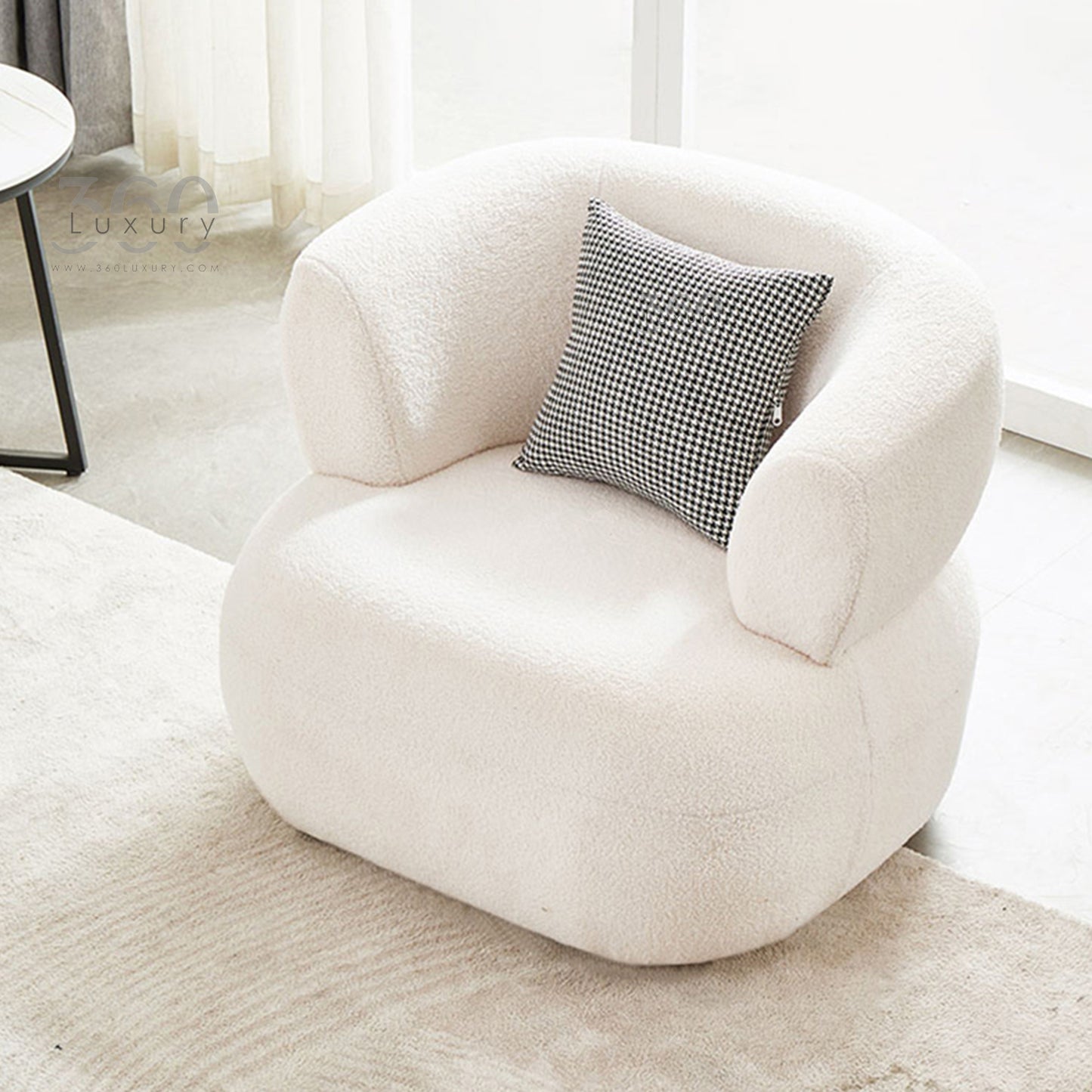 Fauteuil MAYVA – Élégance et Confort Haut de Gamme