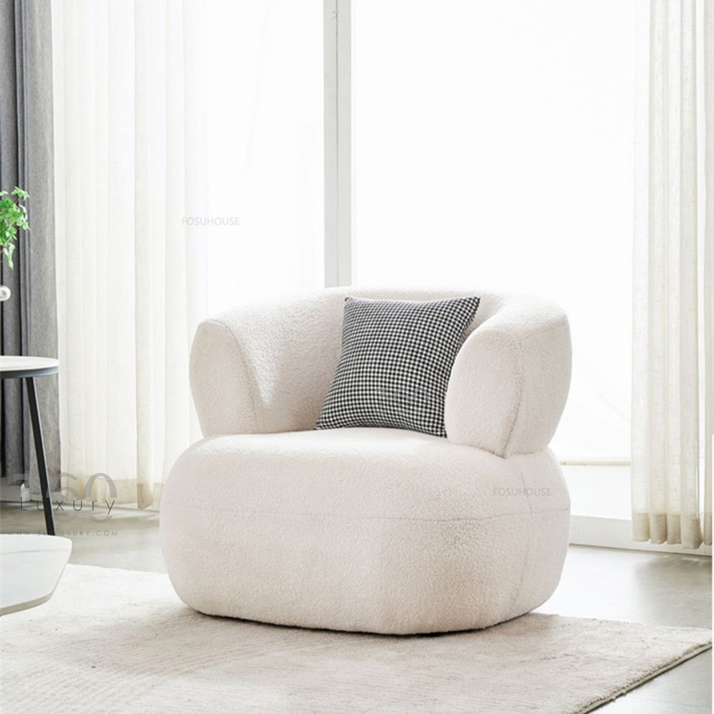 Fauteuil MAYVA – Élégance et Confort Haut de Gamme
