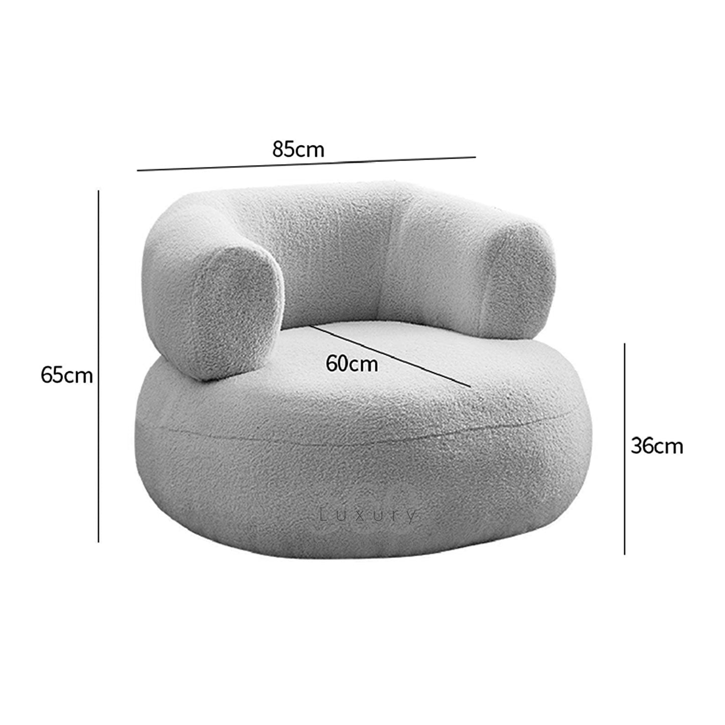 Fauteuil MAYVA – Élégance et Confort Haut de Gamme