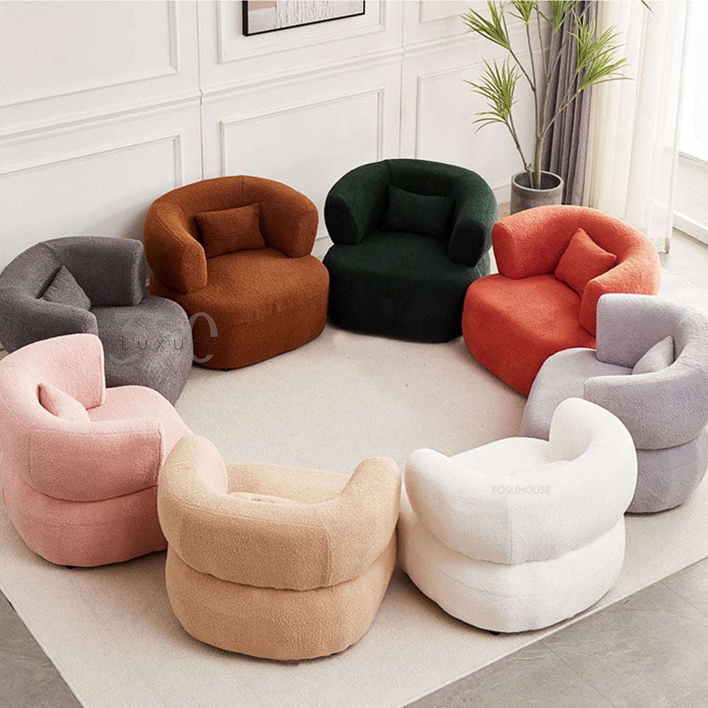 Fauteuil MAYVA – Élégance et Confort Haut de Gamme