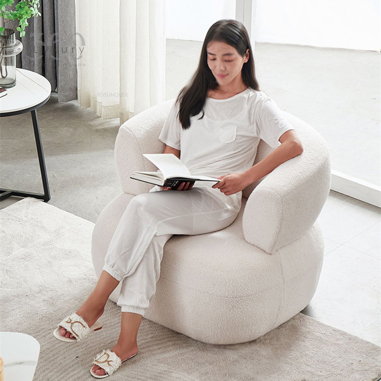 Fauteuil MAYVA – Élégance et Confort Haut de Gamme