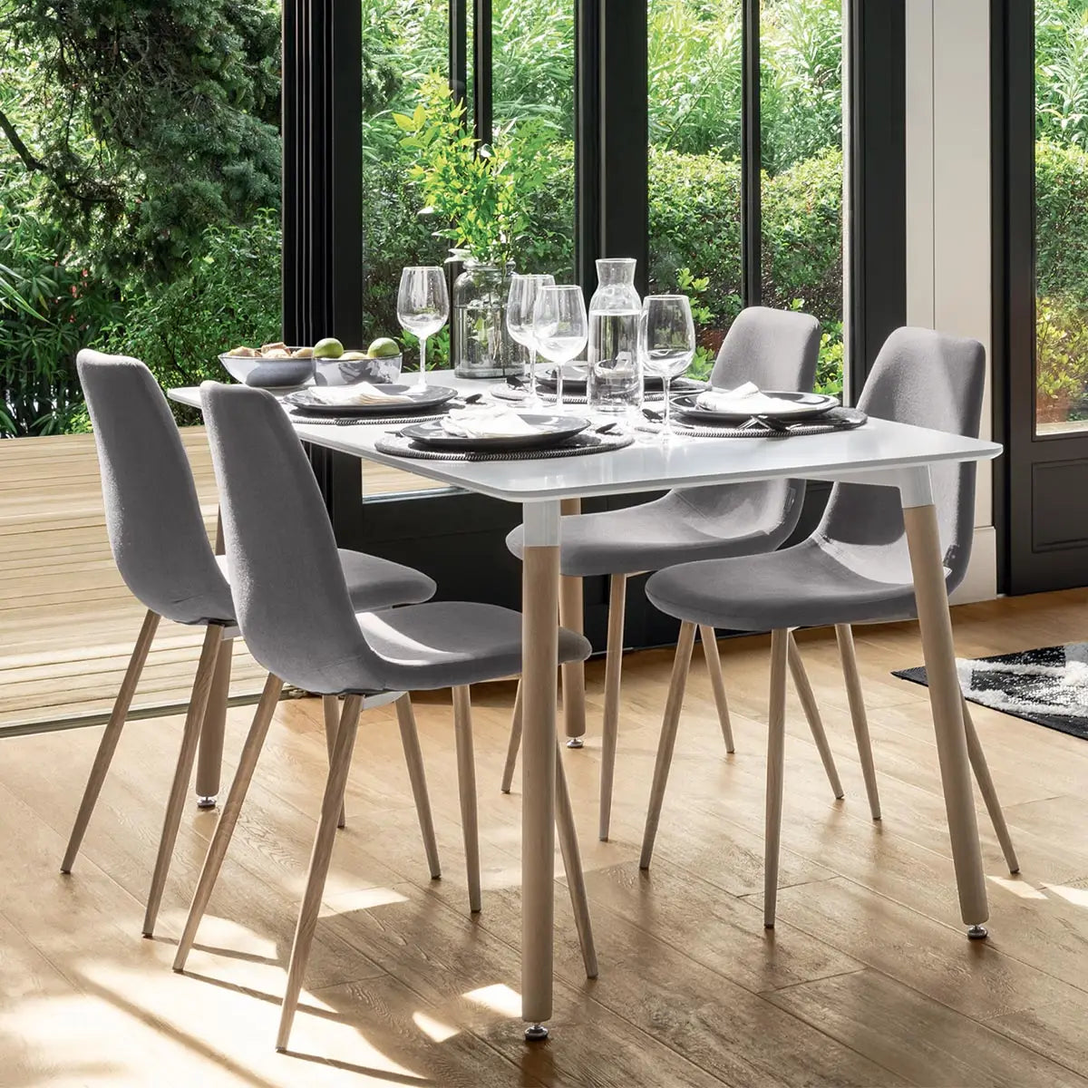 OSLO / Chaise Scandinave multifonction pour salle à manger bureau ou restaurant
