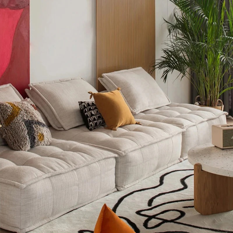 DEISY- Canapé modulable / Fauteuil pour Salon Séjours, confort et élégance