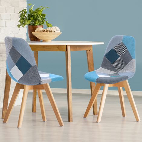 PATCHWORK Chaise multifonction pour salle à manger bureau ou restaurant