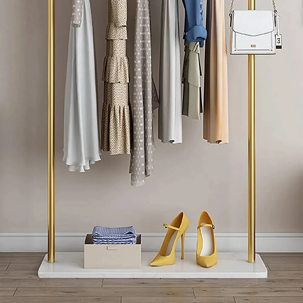 LORENZO / Porte-vêtements en métal Pour Dressing ou Chambre à Coucher