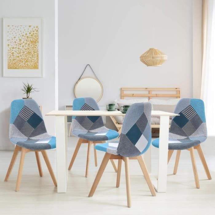 PATCHWORK Chaise multifonction pour salle à manger bureau ou restaurant