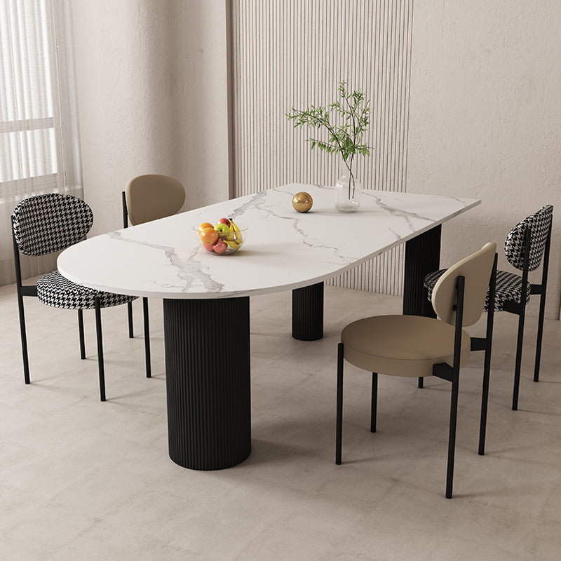 ÉLISÉ DINING  Table à manger avec 4 Chaises pour le meilleur confort et l'optimisation d'espace