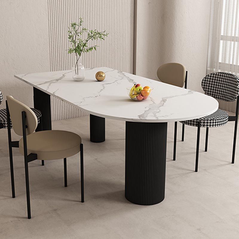 ÉLISÉ DINING  Table à manger avec 4 Chaises pour le meilleur confort et l'optimisation d'espace