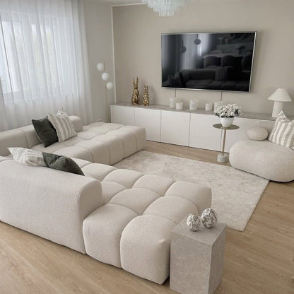 Canapé Modulaire d’Angle – Design Contemporain & Confort Luxueux  360Luxury