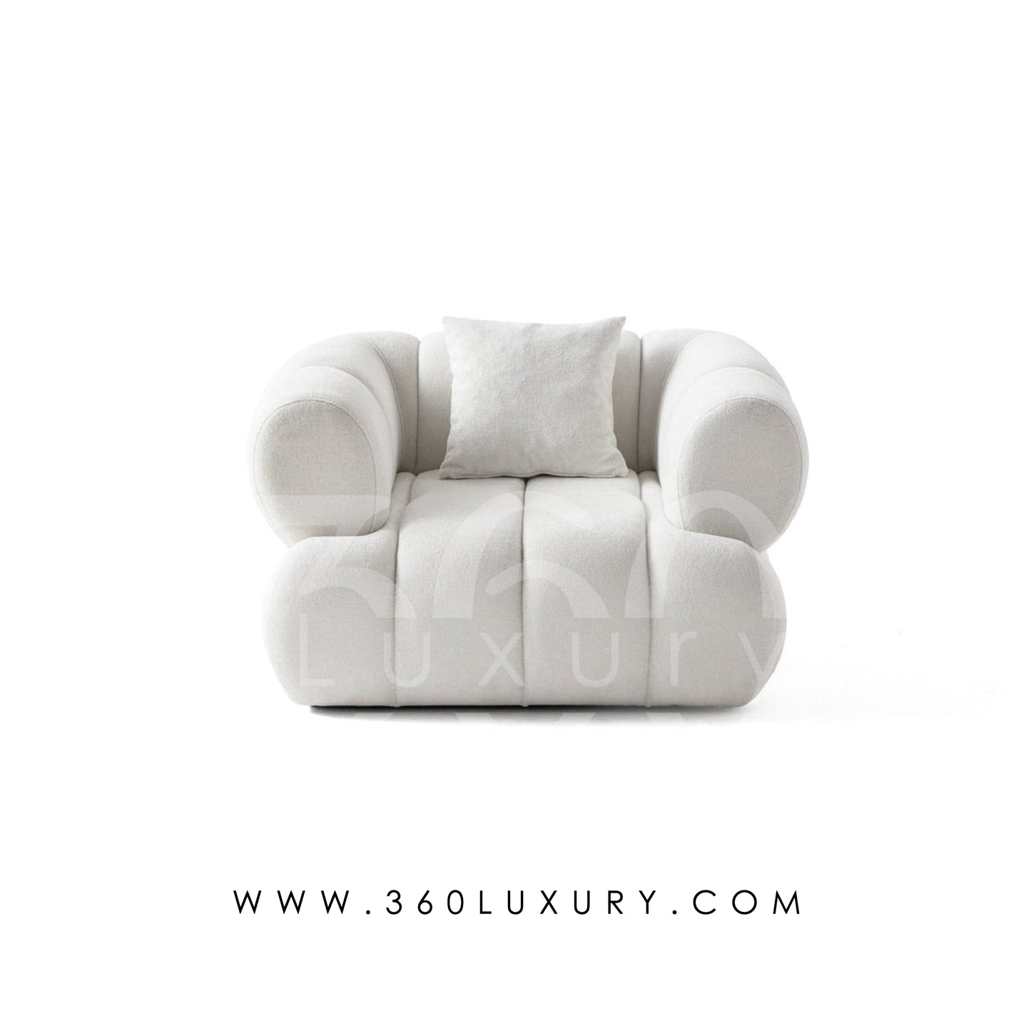 fauteuil contemporain soft ivory maroc