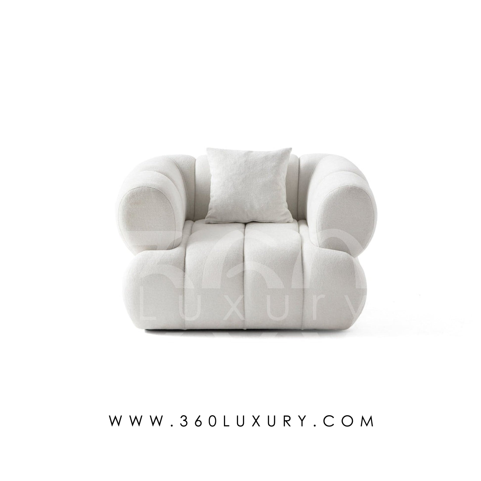 fauteuil contemporain soft ivory maroc