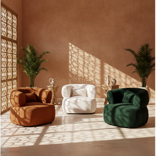 Fauteuil MAYVA – Élégance et Confort Haut de Gamme