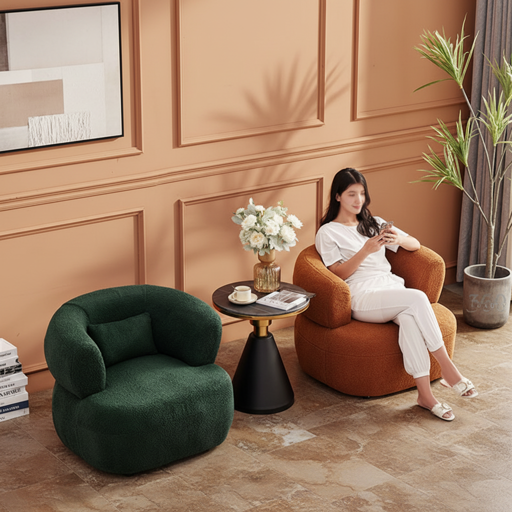 Fauteuil MAYVA – Élégance et Confort Haut de Gamme