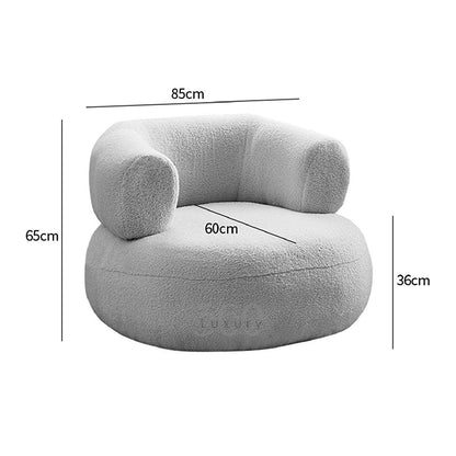 Fauteuil MAYVA – Élégance et Confort Haut de Gamme