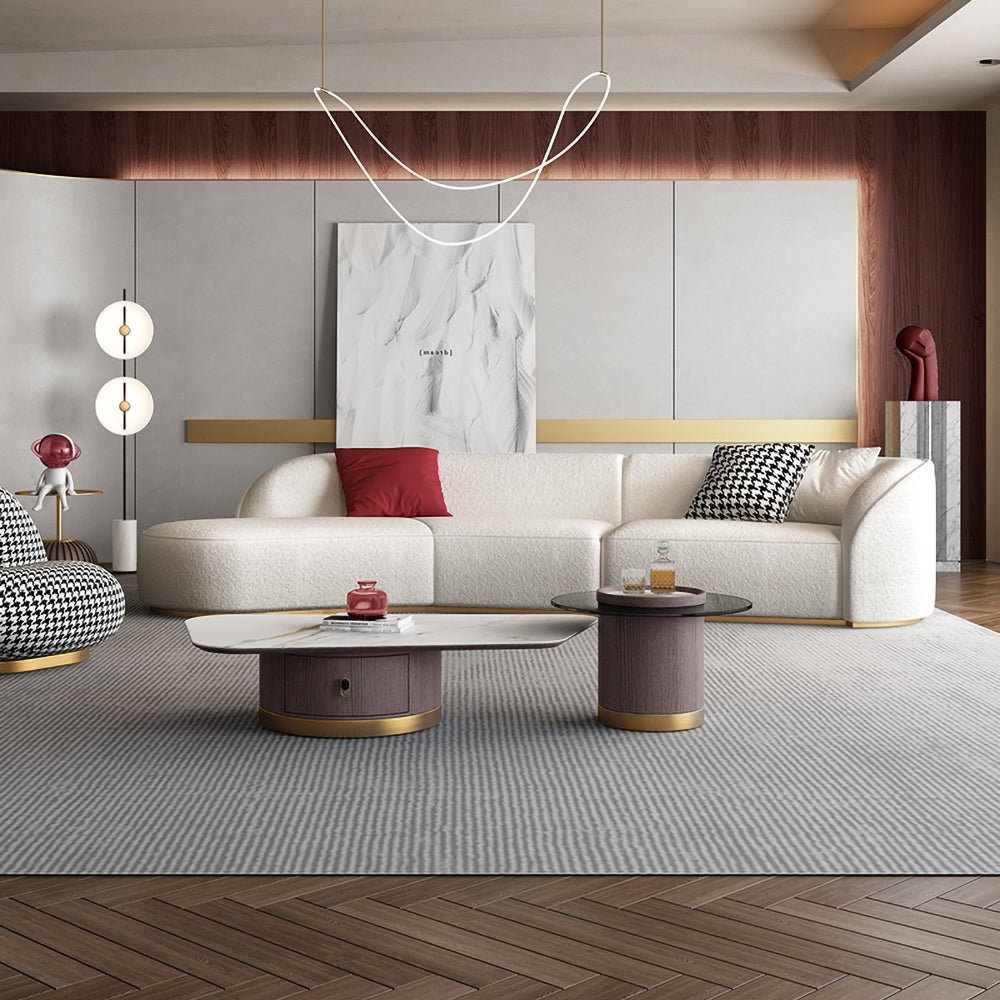 MIRAGE Canapé  – Design Courbé et Élégance Contemporaine