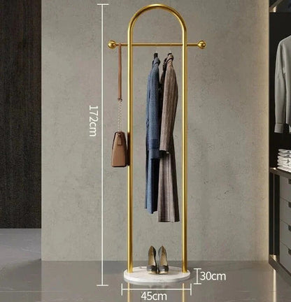 Porte-vêtements suspendu métal époxy design moderne Maroc