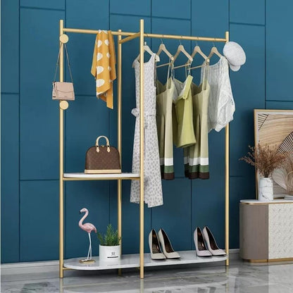 Display Rack doré luxe boutique dressing Casablanca Rabat Marrakech prix usine liquidation promotion ikea Maroc