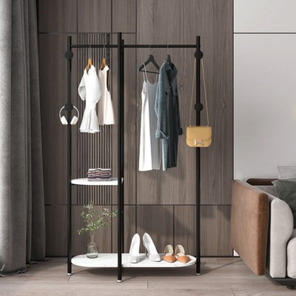 Rack exposition doré moderne pas cher boutique chambre hôtel prix usine Maroc Ikea Casablanca rabat