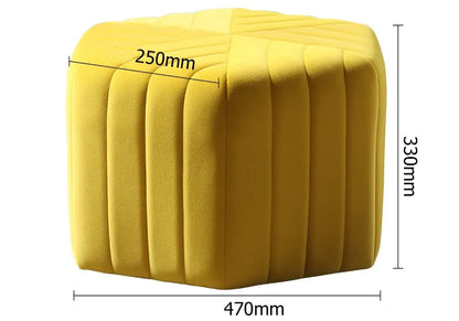 Pouf LUCY en Velours – Élégance et Confort par 360Luxury