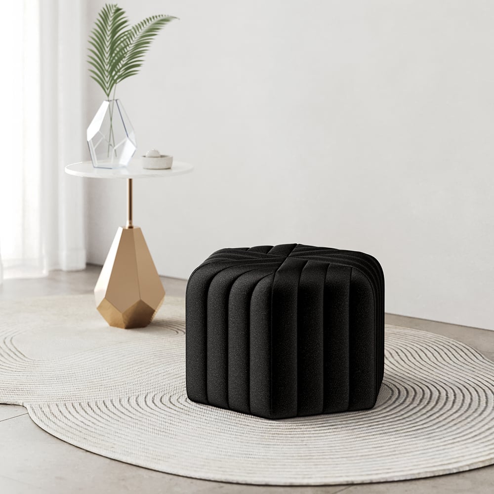 Pouf LUCY en Velours – Élégance et Confort par 360Luxury