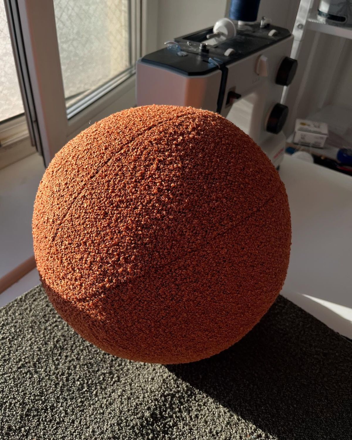 coussin decoratif doux bouclette maroc