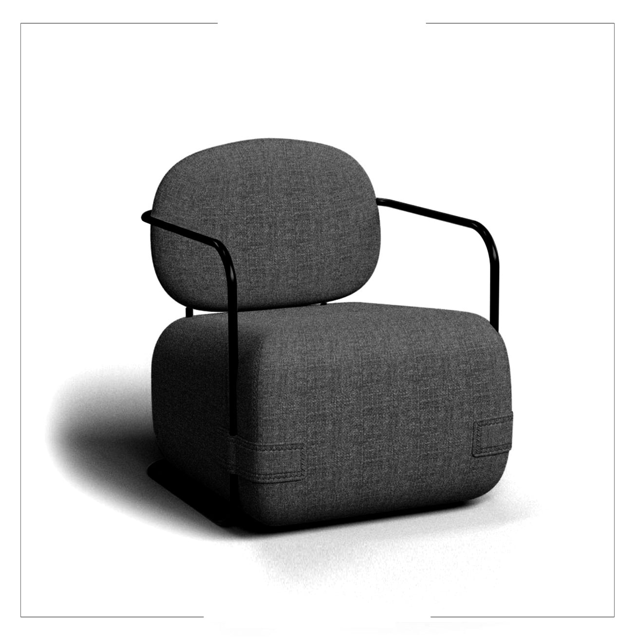 PRIMARIO / Fauteuil pour Salon Séjours, Espace d'attente, Accueil, confort et élégance