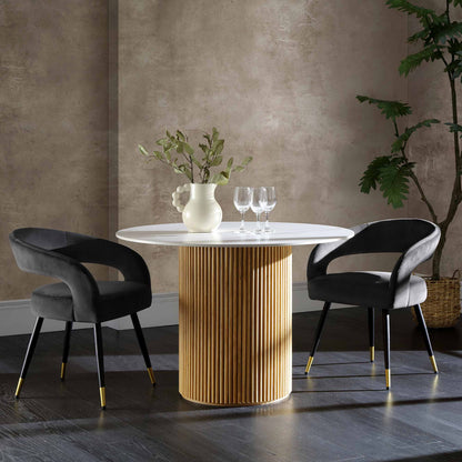 PRIMA Table à Manger 2 Chaises – Élégance Moderne pour Votre Salon ou Cuisine By 360Luxury